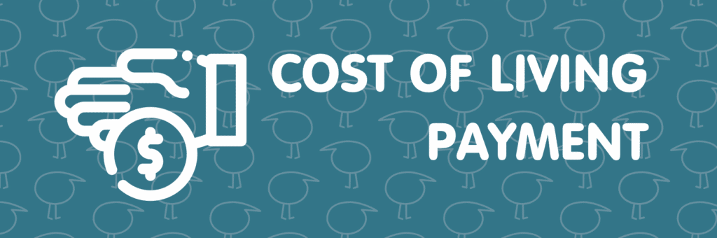 Cost of living payment